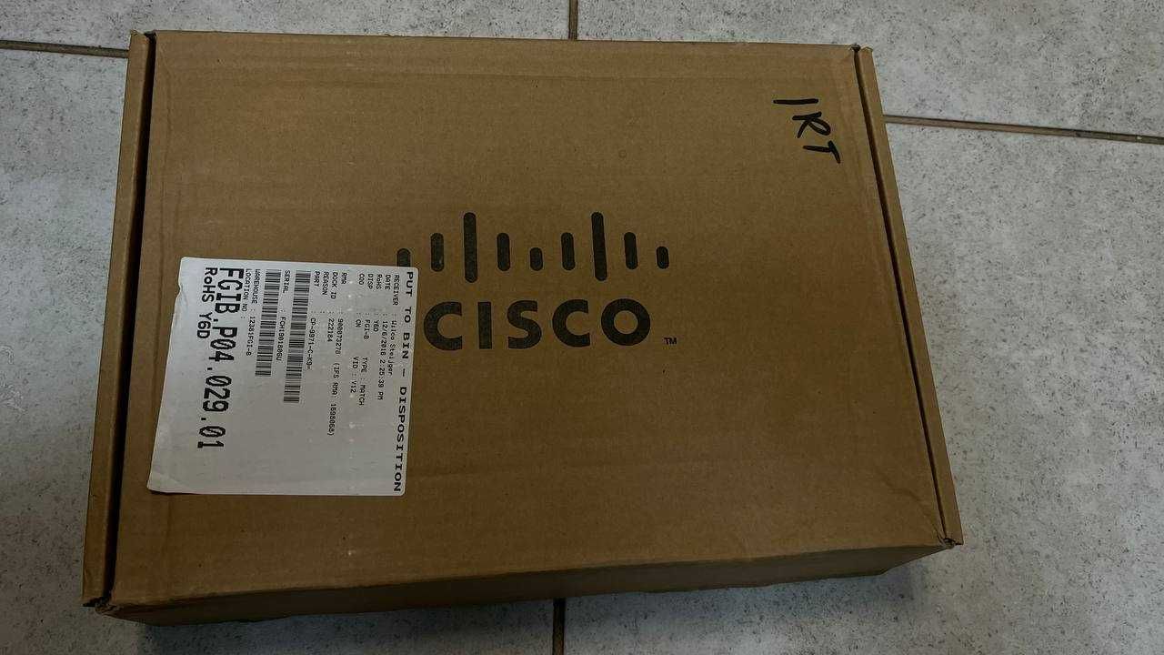 НОВі! IP телефон Cisco CP-9971-C-K9 сенсорні з камерою ти Wi-fi