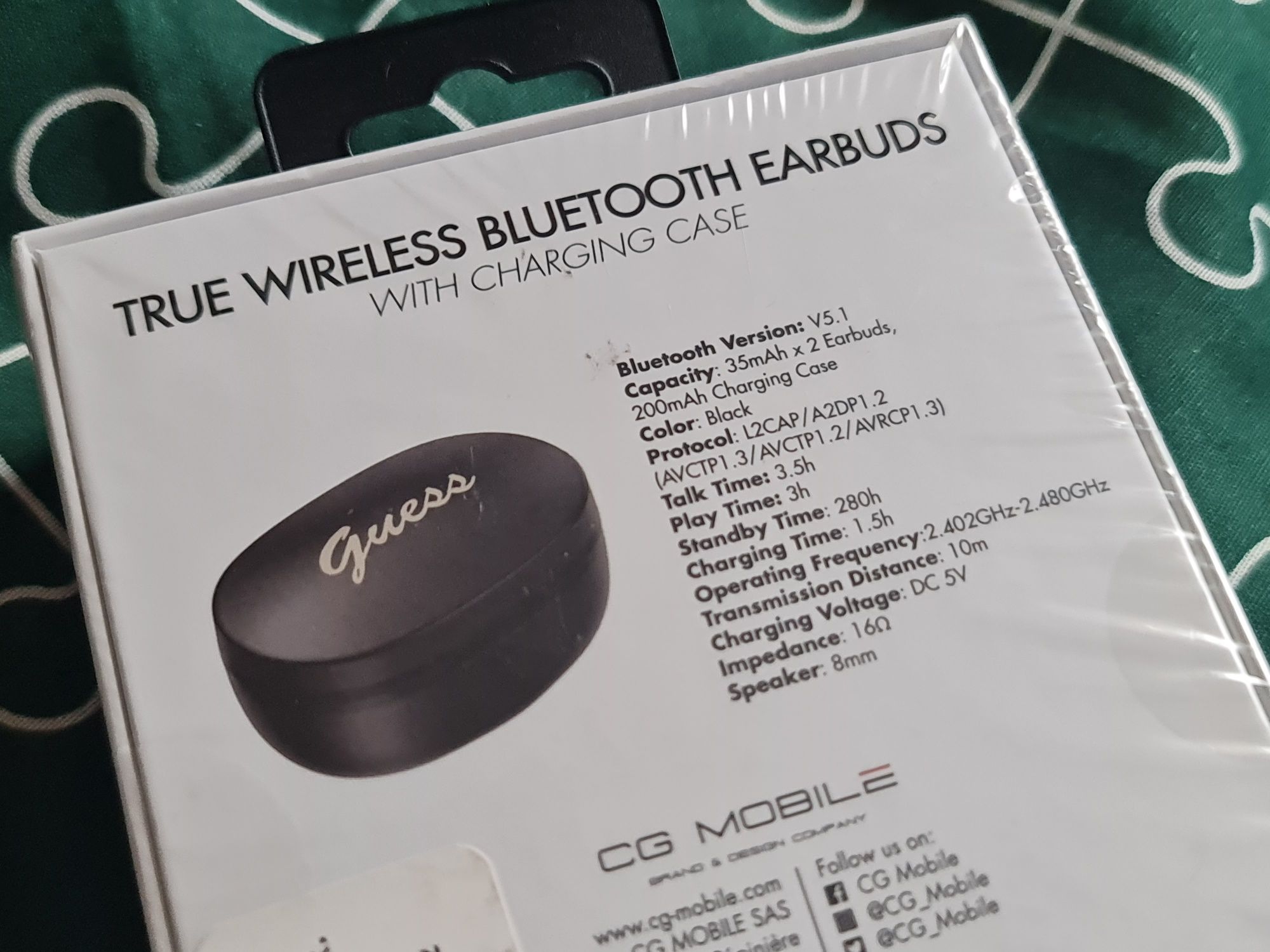 Super sluchawki Guess mega jakość bluetooth bezprzewodowe