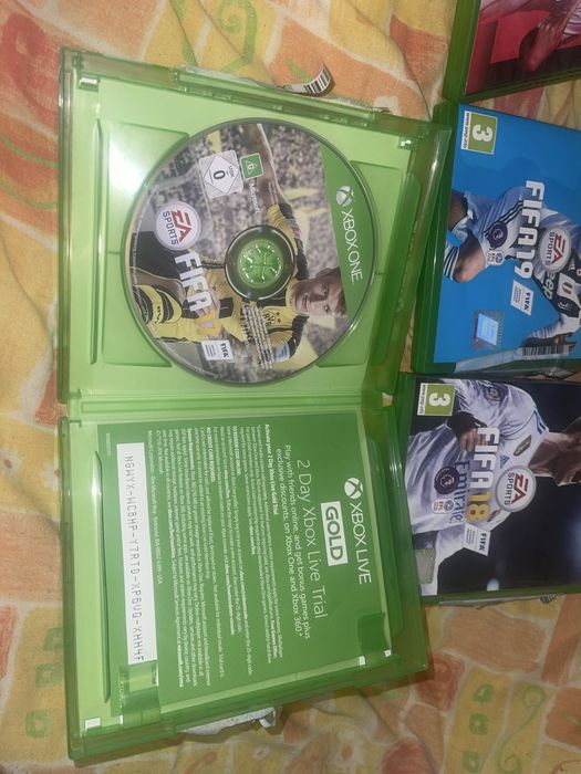 Диски лицензионные для Xbox ONE Fifa 16,17,18,20