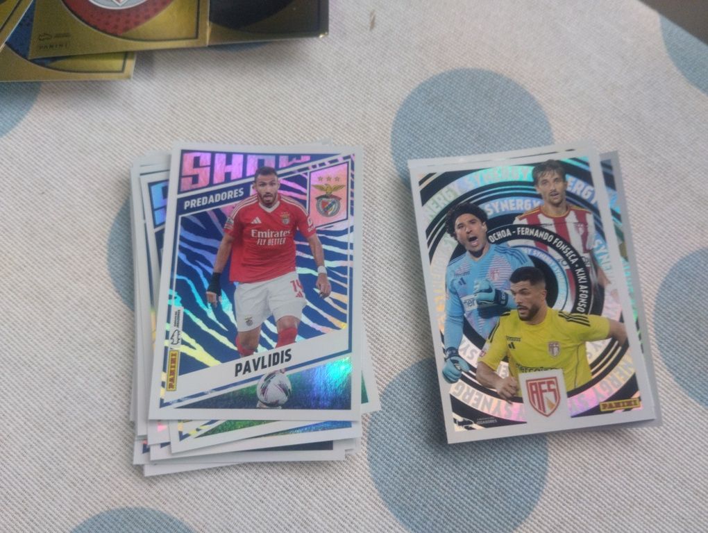 Cromos da liga 2024/25.  Atualização com mercado de inverno
