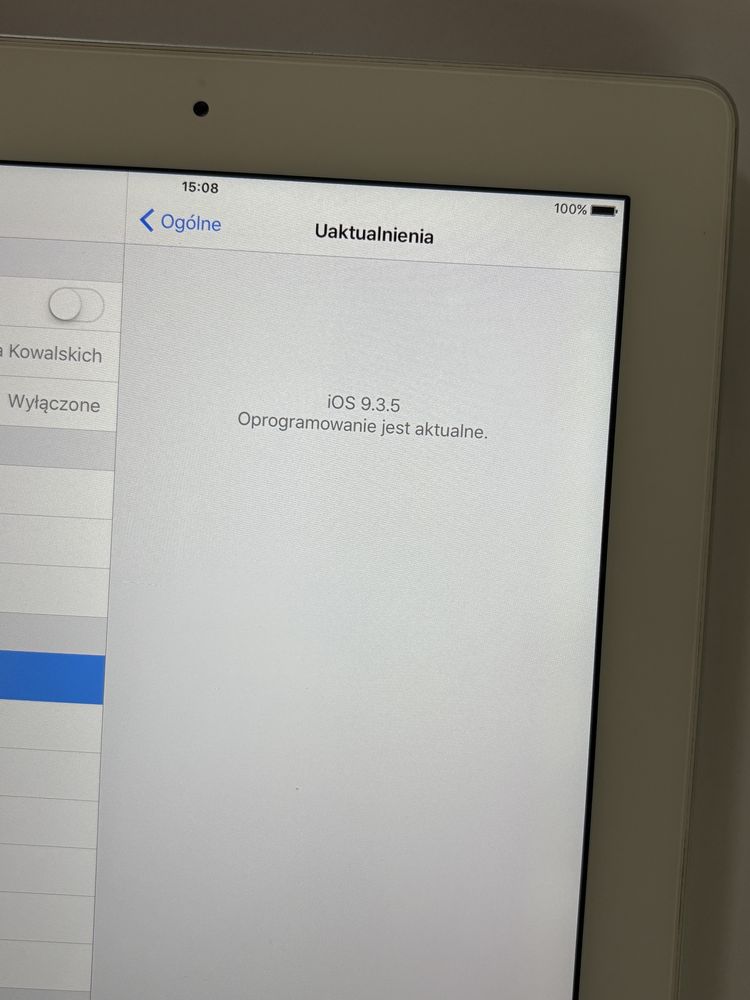 iPad apple stary model