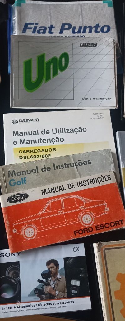 Manuais de utilizador e Rta