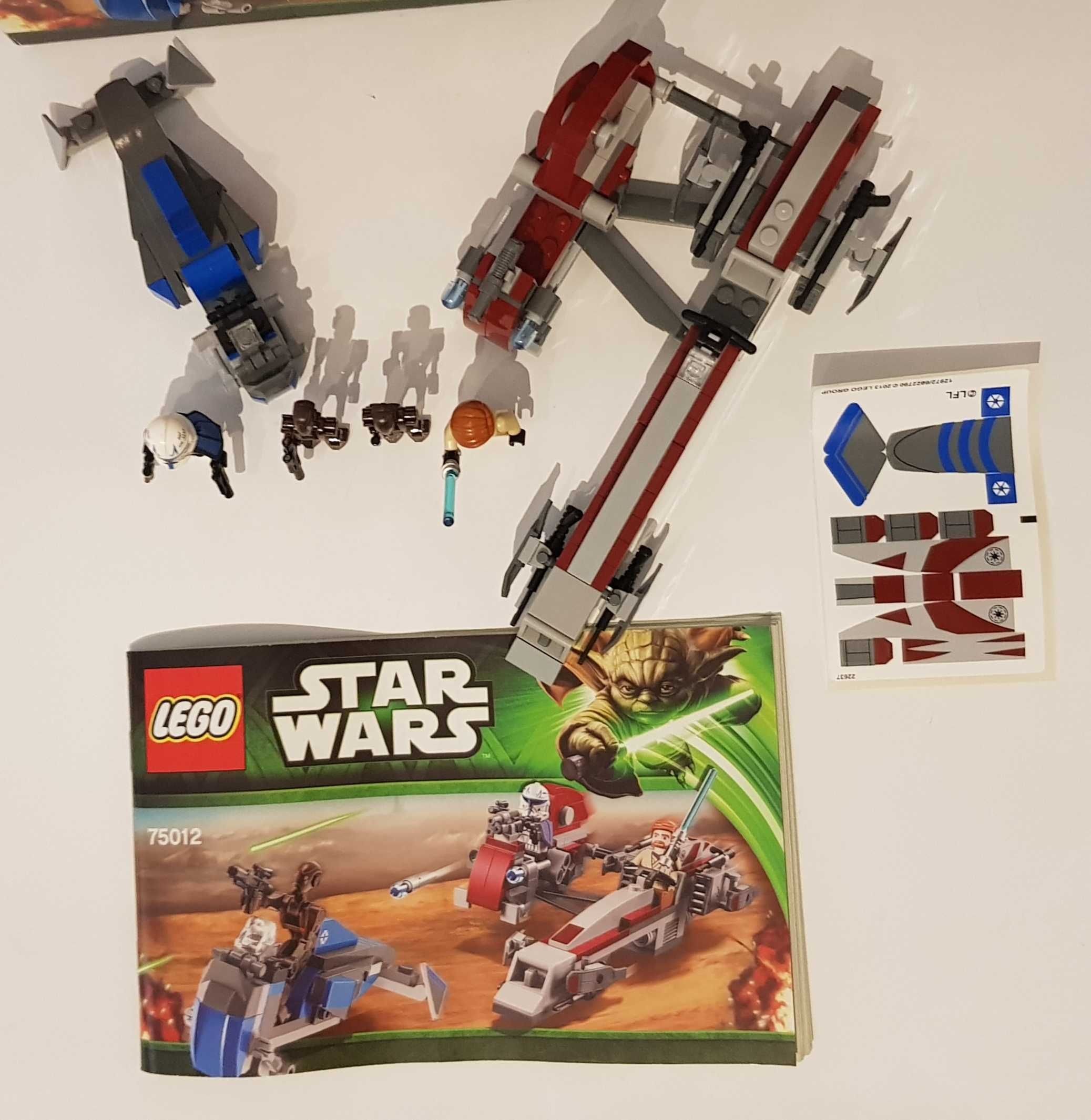 Lego Clone Wars BARC Speeder with Sidecar 75012