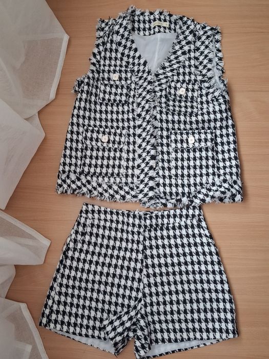 Conjunto calções e colete Monique