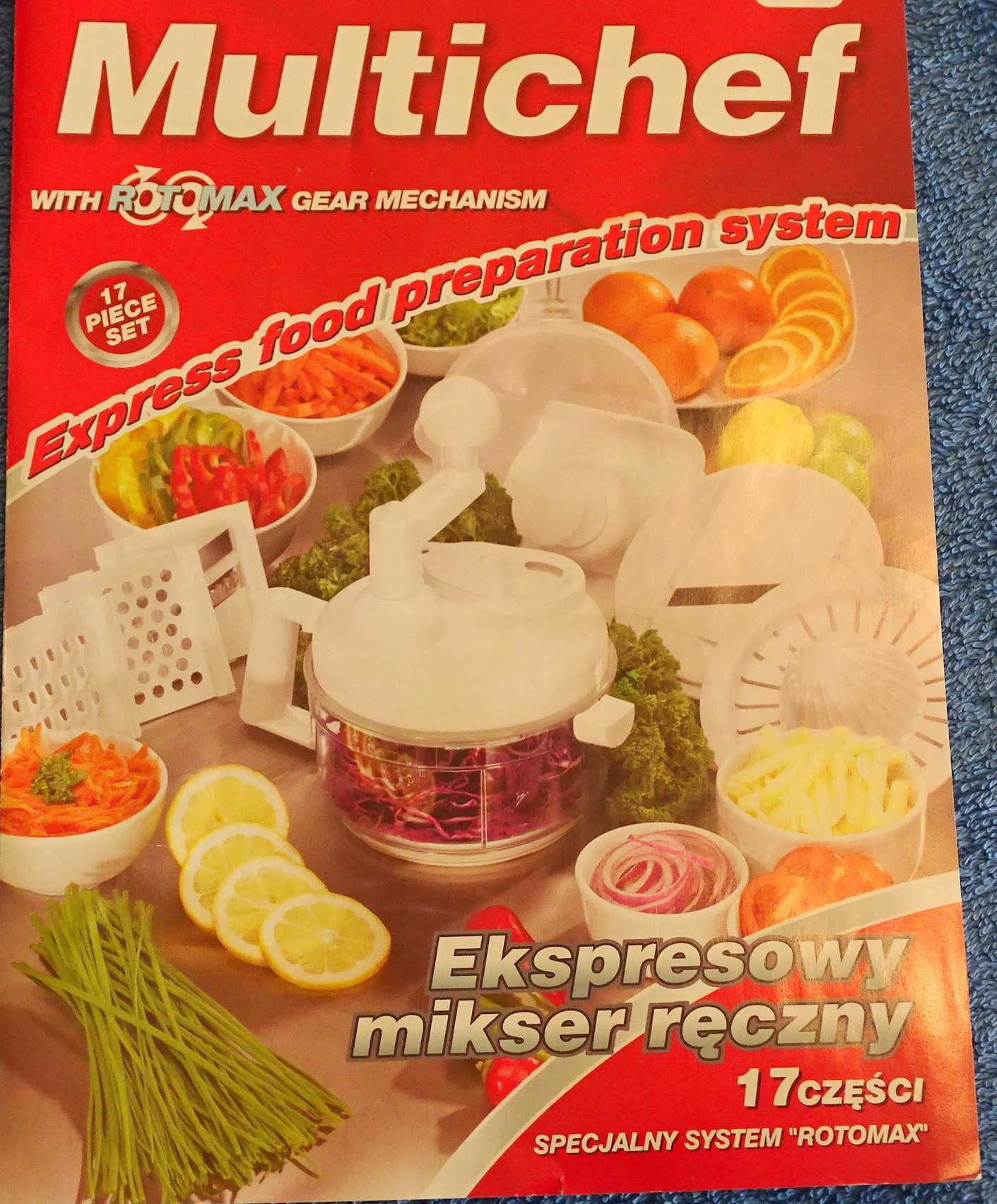 Ekspresowy mikser ręczny Multichef