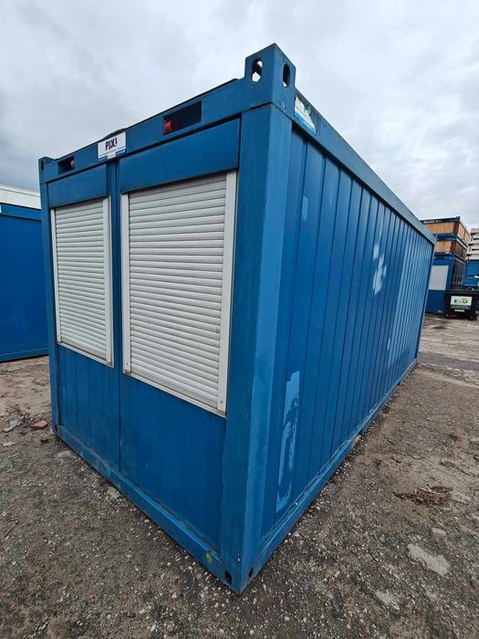 Kontener socjalny, biurowy, całoroczny 6m, TRANSPORT HDS