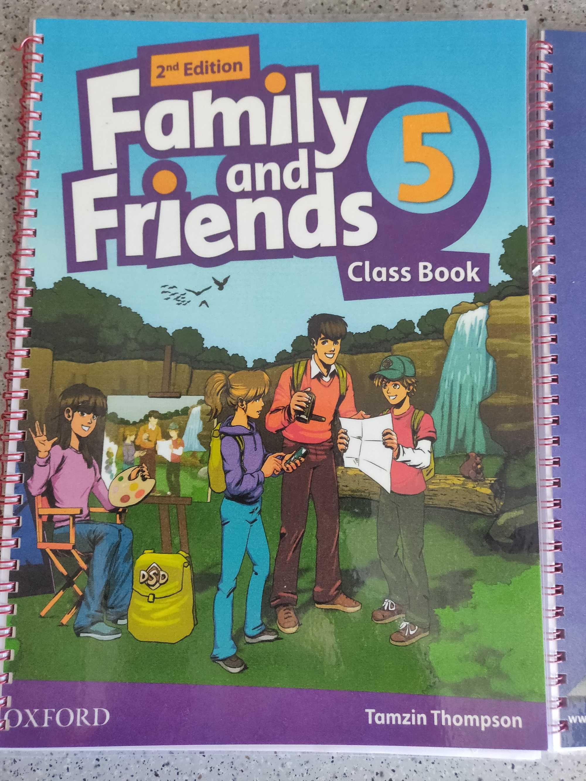 Учебник Family and Friends 2nd Edition 5 Class Book. Workbook. Grammar