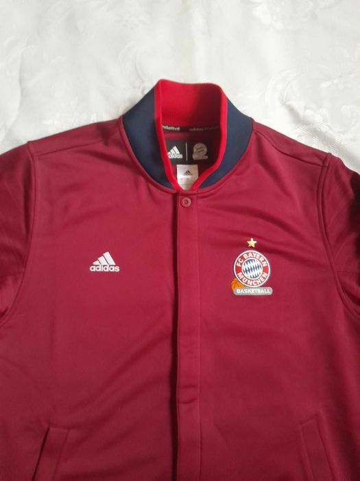 bluza  koszykarska adidas fc bayern nowa super