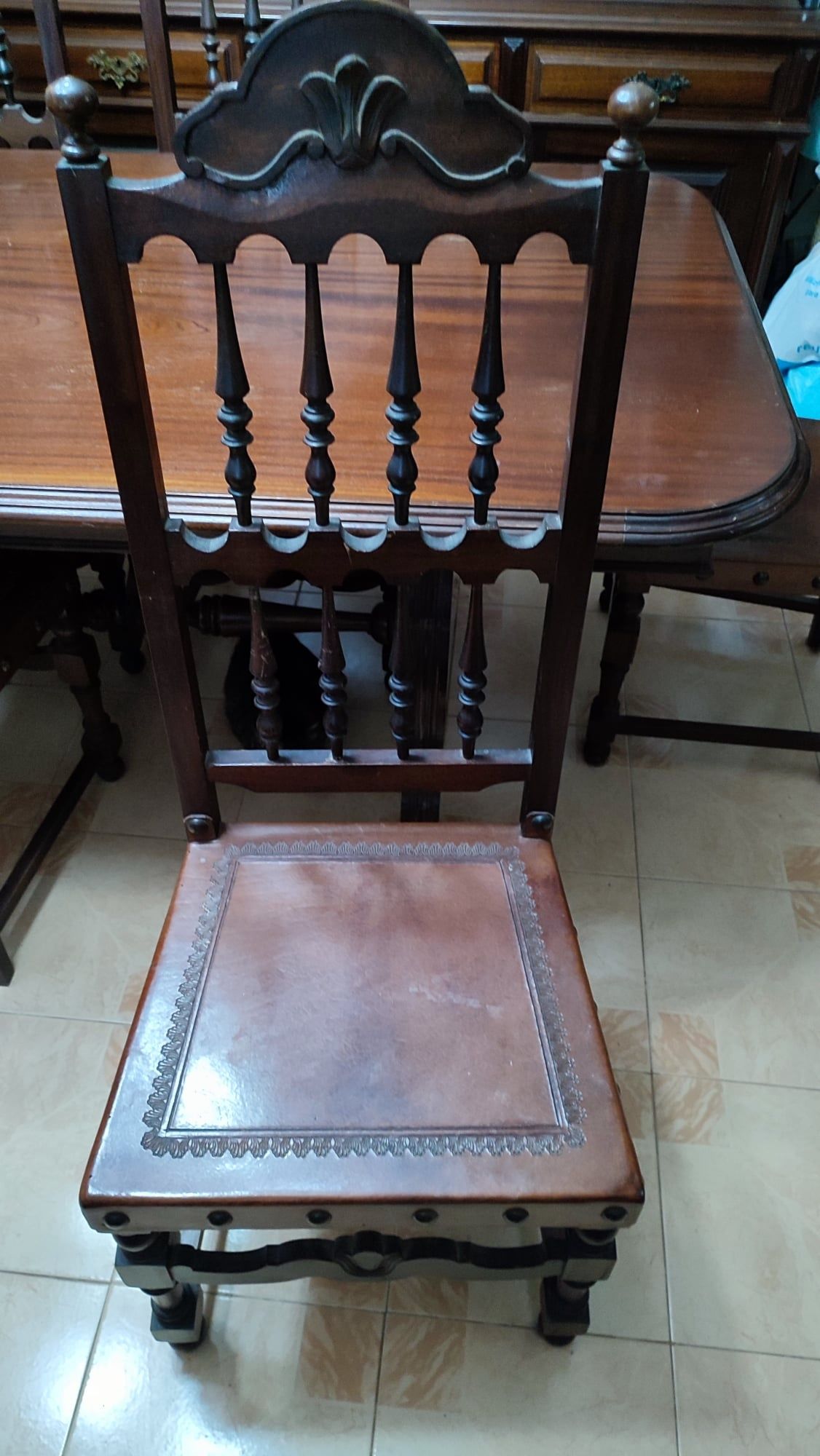 Cadeiras de sala de jantar - Vintage