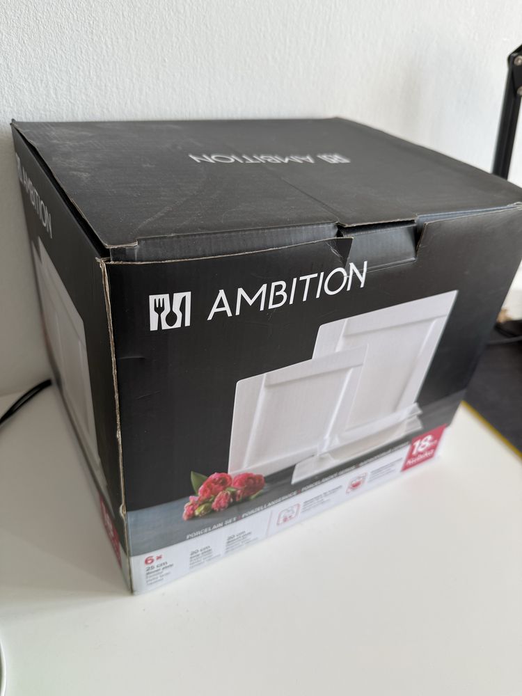 Nowy serwis obiadowy AMBITION Kubiko – 18 elementów