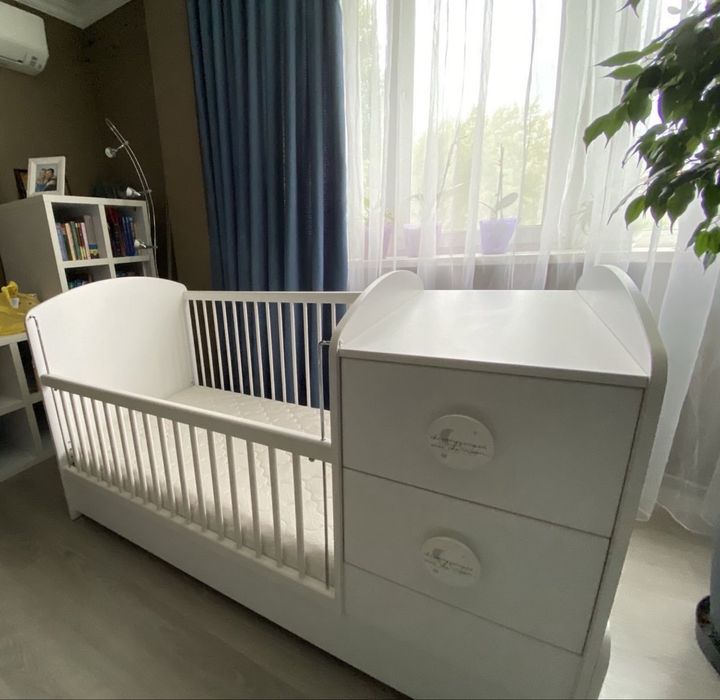 Ліжечко дитяче та комод-пелинальний стіл Cilek