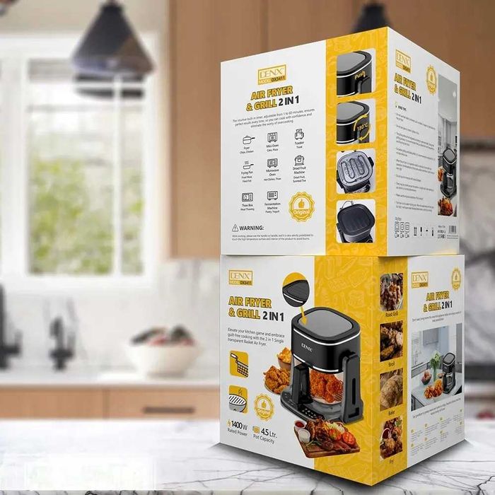 Мультипіч з функцією грилю DENX DX3411 (4,5л, сенсорна) Електро-пічка