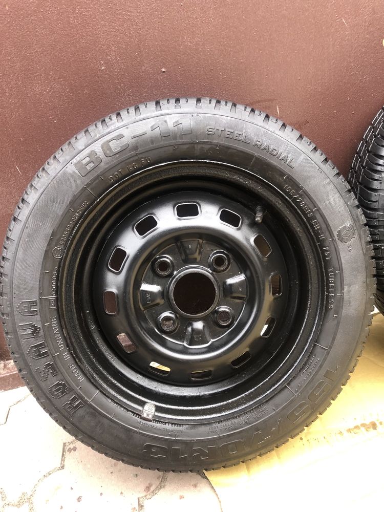 155/70 R13 Rosava ВС 11 + диски Daewoo Matiz
