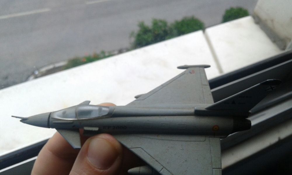 Kitt de metal avião eurofigther thyphoon