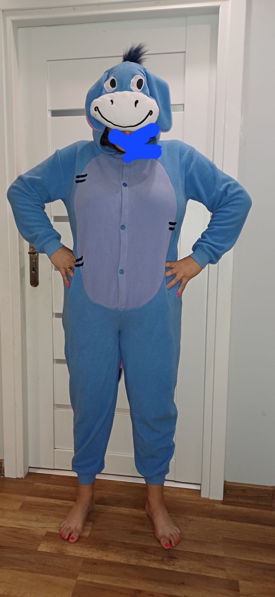 Kłapouchy przebranie XL kombinezon Kubuś Puchatek piżama kigurumi