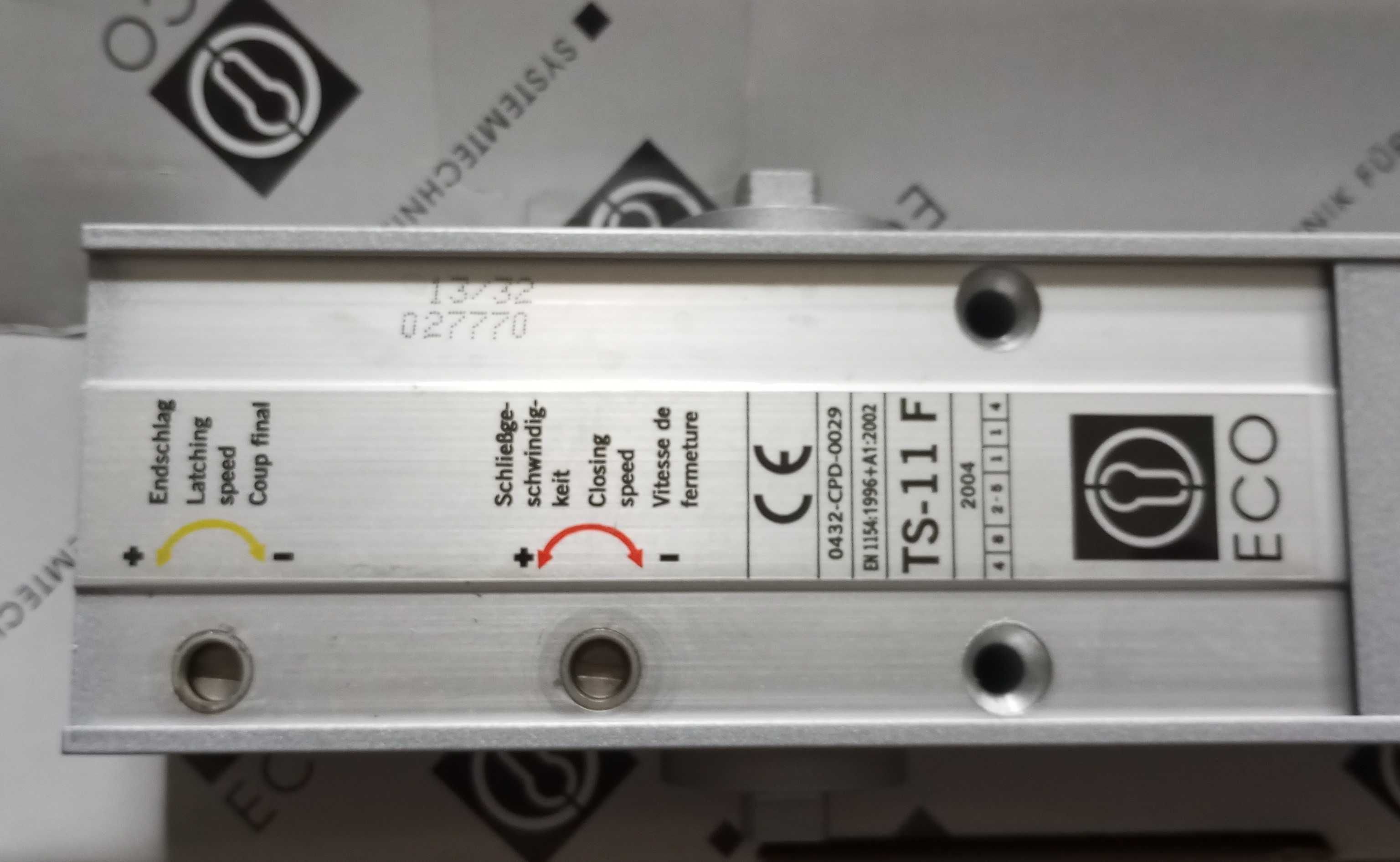 Samozamykacz domykacz drzwi ECO TS-11 F - SGS komplet z ramieniem NOWY
