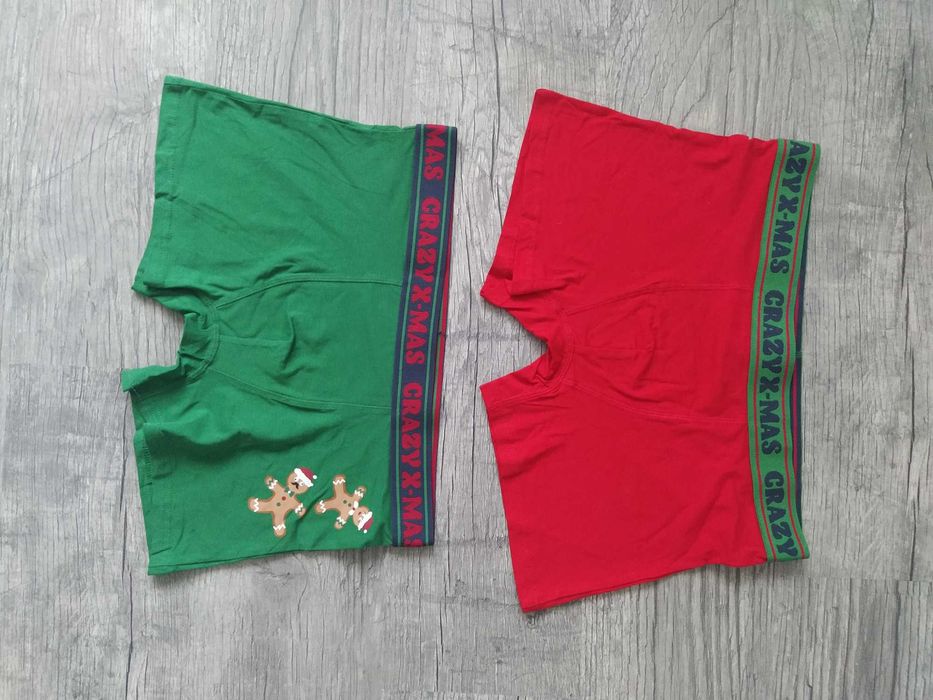 Nowe bokserki męskie Sinsay Crazy X-Mas roz. XL