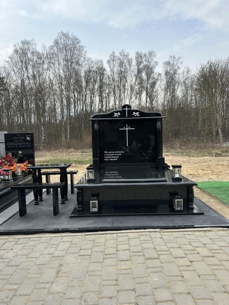 Nagrobki Tanio Solidnie 5 lat gwarancji raty bez oprocentowania