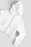 Укорочене жіноче худі на блискавці H&M