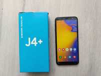 Samsung Galaxy J4+ Dual Sim szkło hartowane etui ładowarka kartonik