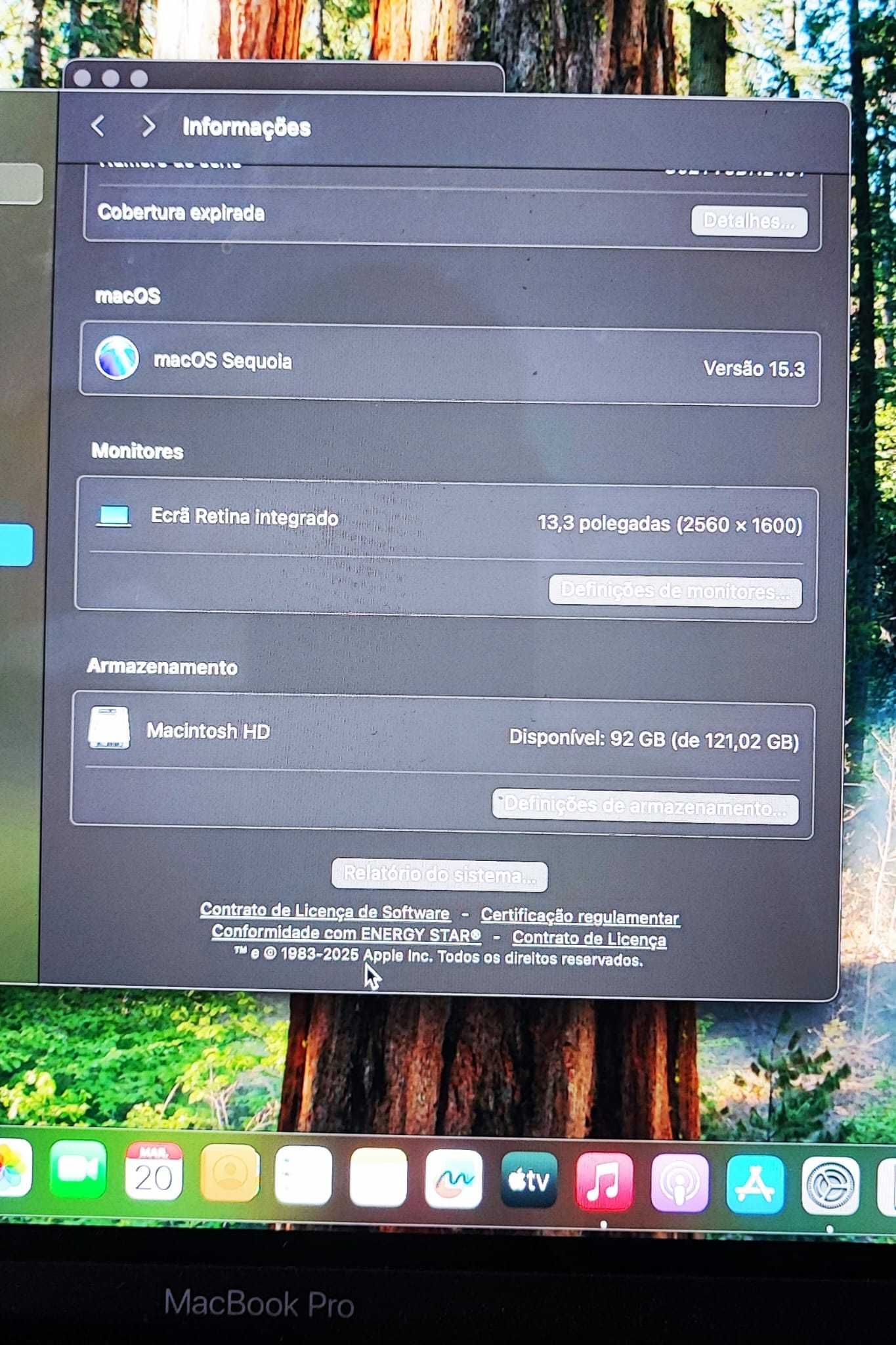 Computador portátil Apple Macbook Pro 13” ‘Core i5’ A2159
