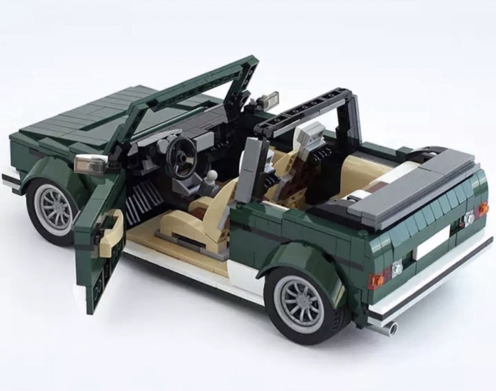 MOC Vw Golf MK1 Cabriolet. (Modelo alternativo Lego Creator Mini 10242