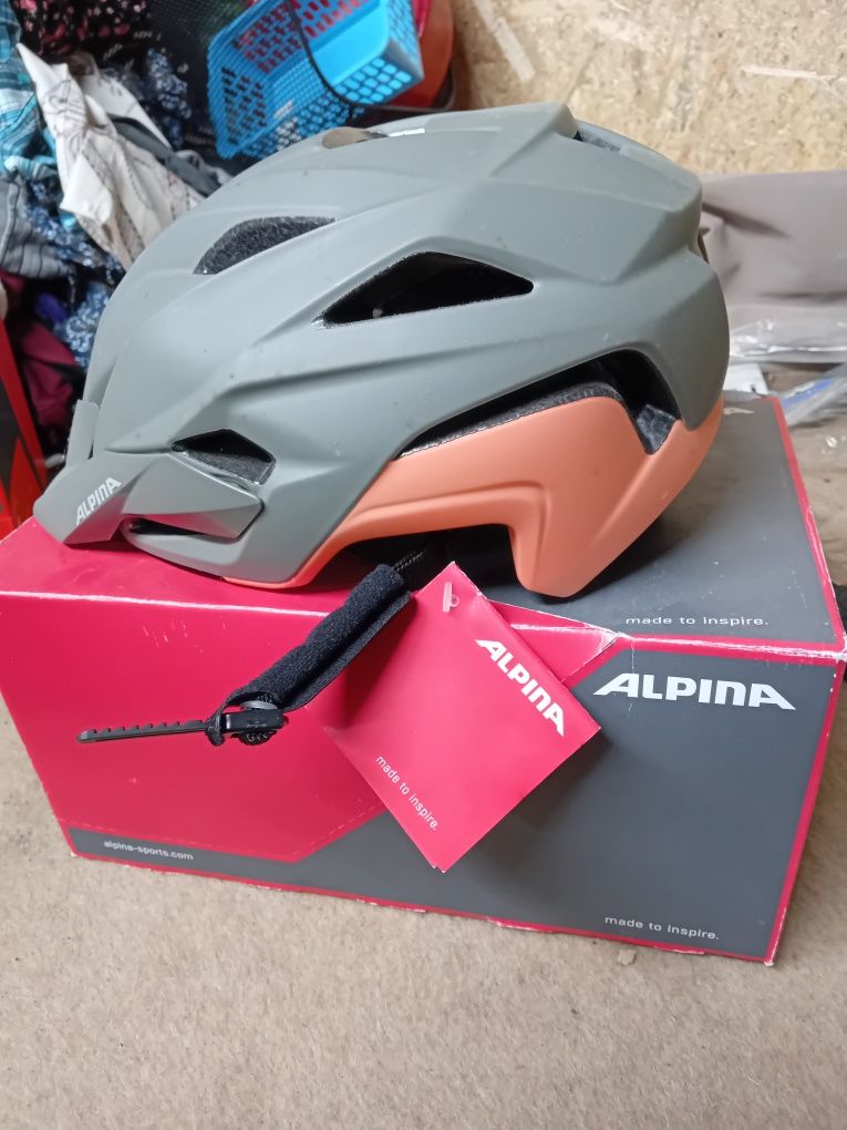 Kamloop.  Kask rowerowy alpina rozmiar 55-59