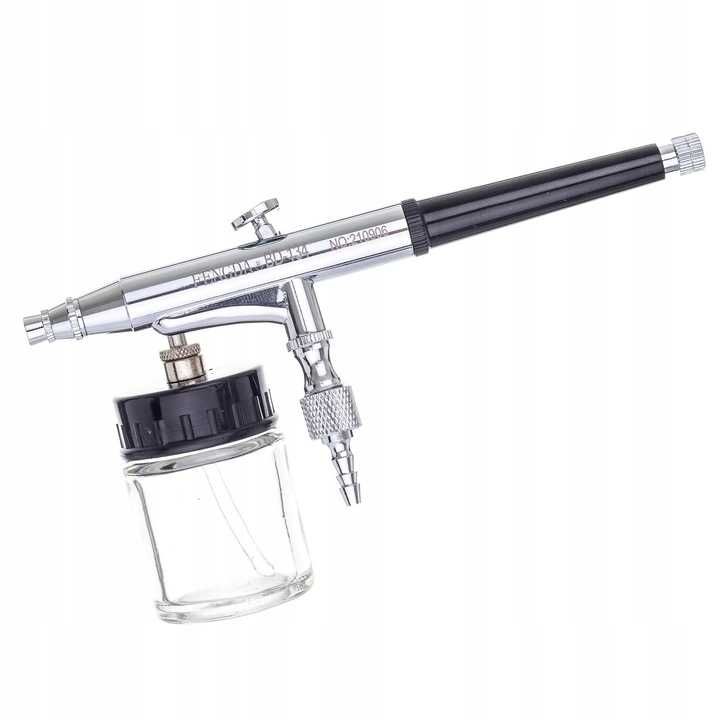 Oryginalny Aerograf FENGDA  Action BD-134 0,3mm 2 uchylne zbiorniki
