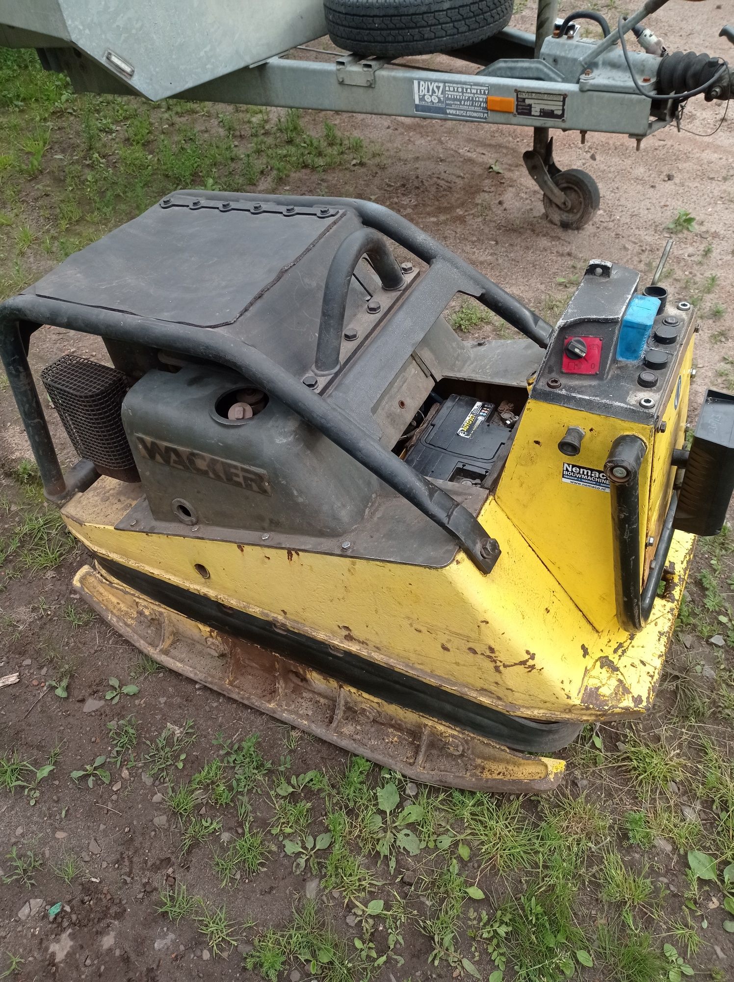 Віброплита wacker dpu 7060 rc