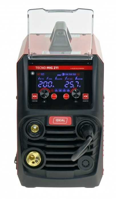 Spawarka migomat IDEAL TECNO MIG 211 S-PULSE z pulsem pod aluminium