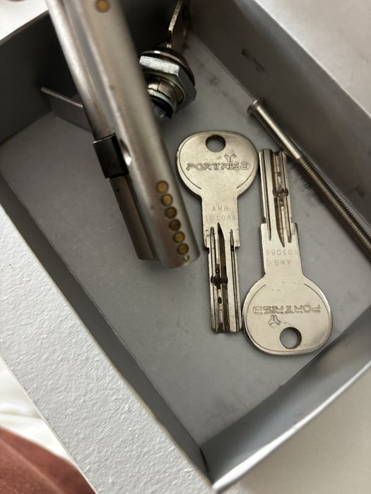 Canhão fechadura chaves