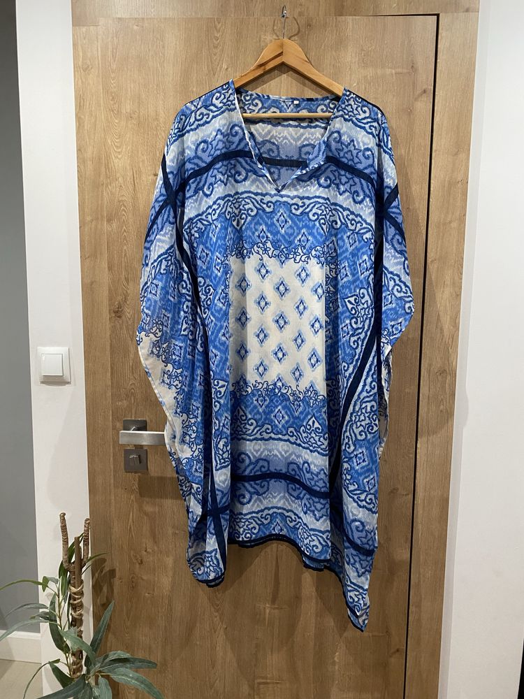 Boho plażowa tunika M/L