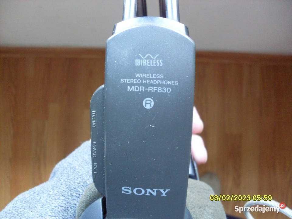 Słuchawki SONY stereo bezprzewodowe