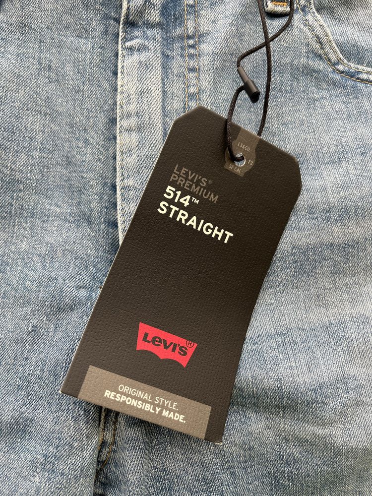 Джинси чоловічі Levi’s 514 Straight Lot 514 W36/L32