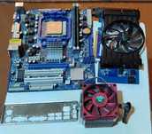 Комплект на сокет АМ3+, ASRock 880GM-LE, FX6300, Radeon HD 7770