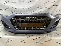 Передній бампер ( в стилі RS4 ) на Audi A4 B9 бампер 2019-2023 року