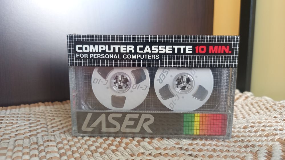 Kaseta LASER C-10 NOS w folii nówka sztuka