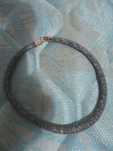 colar de senhora blue vintage