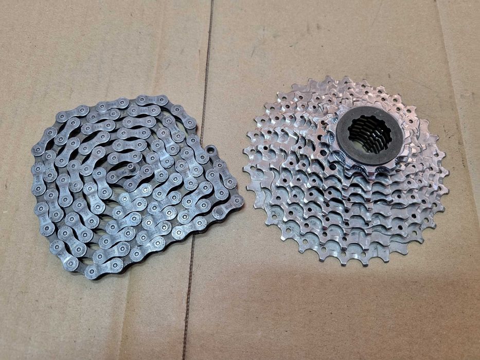 Kaseta HG50-9s plus łańcuch