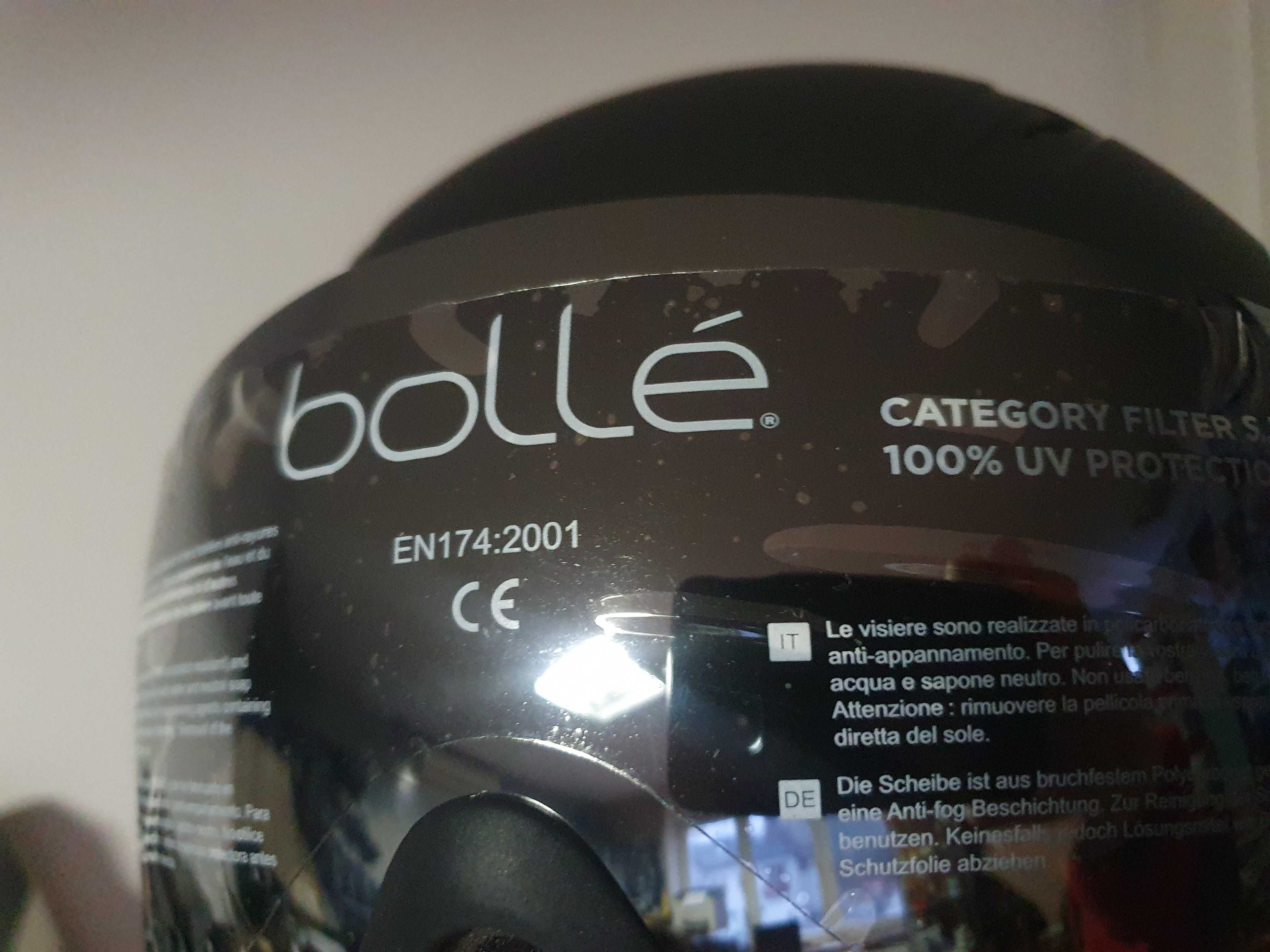 Nowy Kask Bolle Backline Visor czarny mat