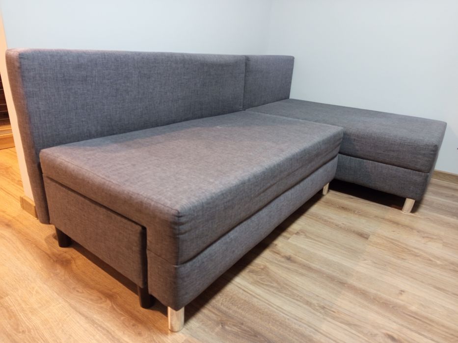 Kanapa rogówka Jysk SZARA