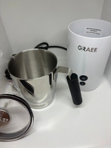 Graef MS701EU spieniacz do mleka, 200 ml,