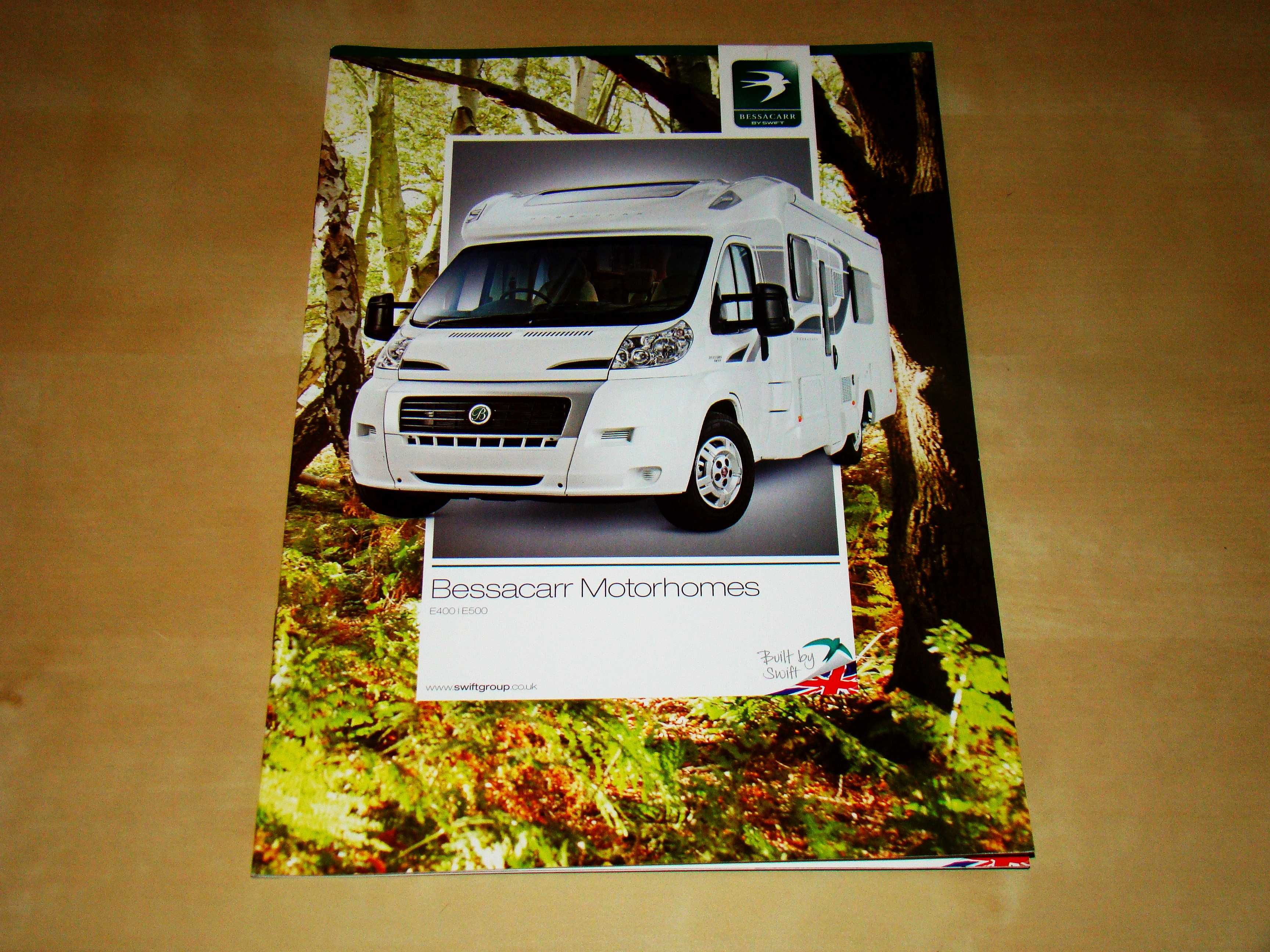 Prospekt reklamowy Bessacarr Motorhomes E400/E500