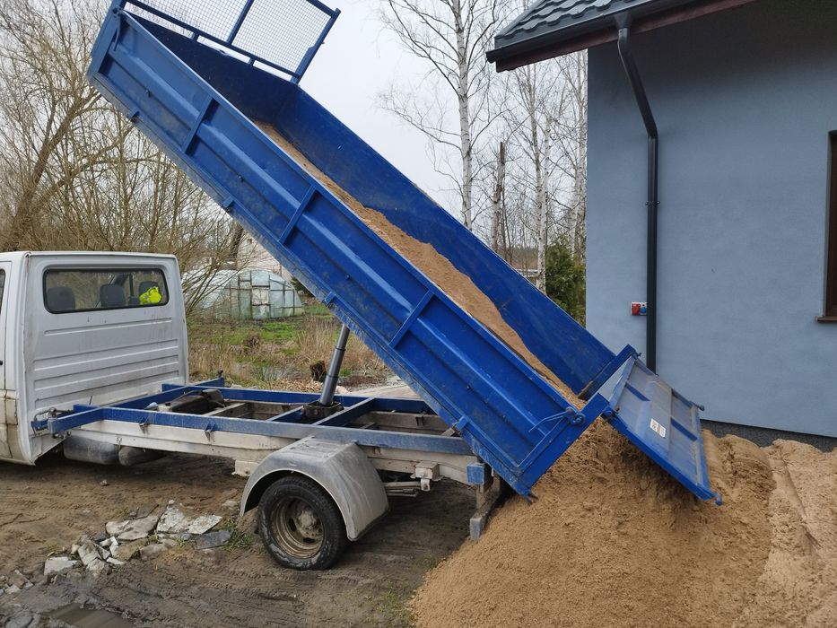 Transport usługi mini wywrotka