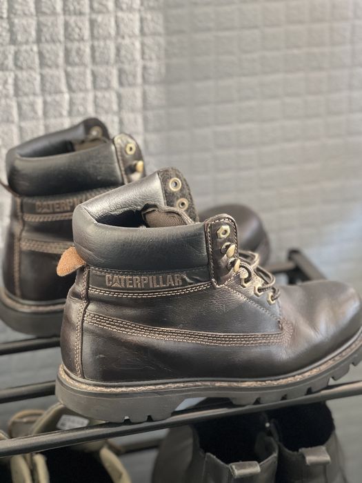 Botas Caterpillar Preto pele