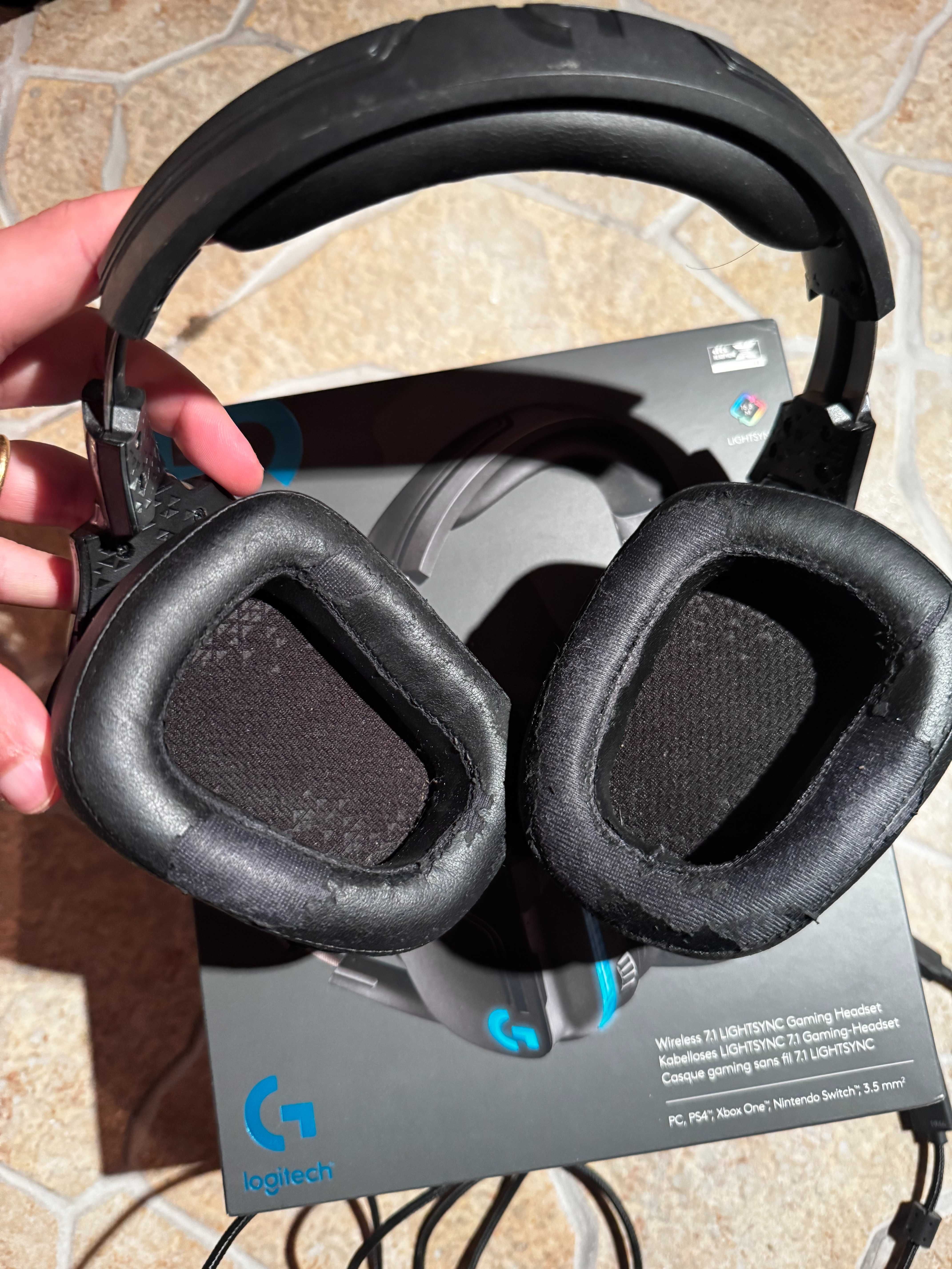 Headsets Logitech G935 Wireless