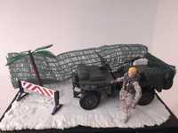 Miniatura 1/18 Jeep SAS 1942 - Militar