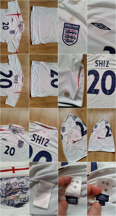 Koszulka Umbro England 2005-07 Vintage