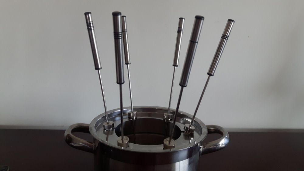 Fondue completo em Inox