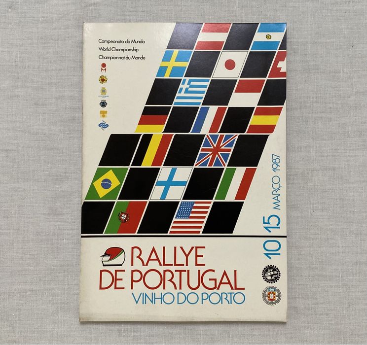 Programa Rallye Rali de Portugal Vinho do Porto 1987